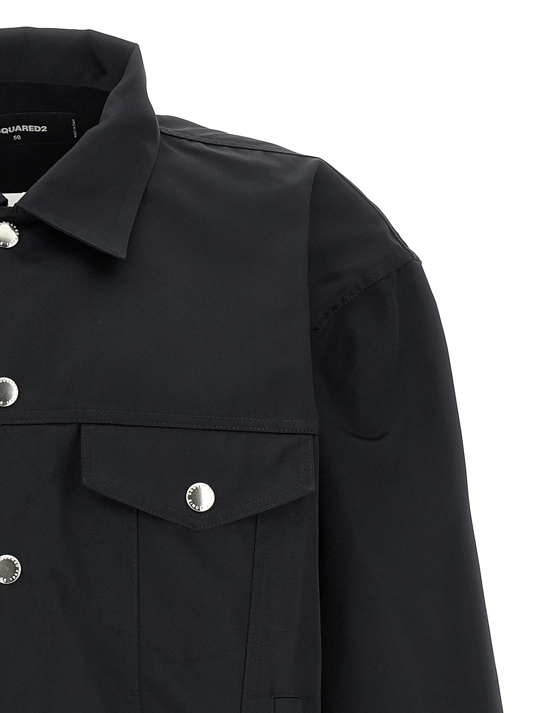 Dsquared2 Ever Jean D2 Puffer Jackets - Black | 50688b4b3de521ea5950e7840ea2a8be43bb5985