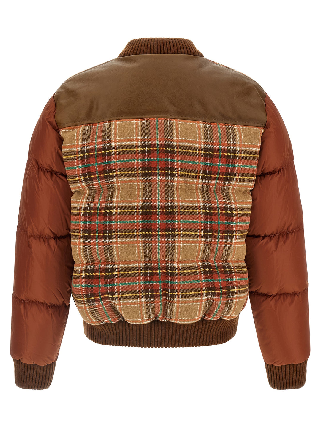 Dsquared2 D2 Upside Down Puffer Jackets - Brown | 255eb1d3b0fbbfbdc8697aad909575aea7875862