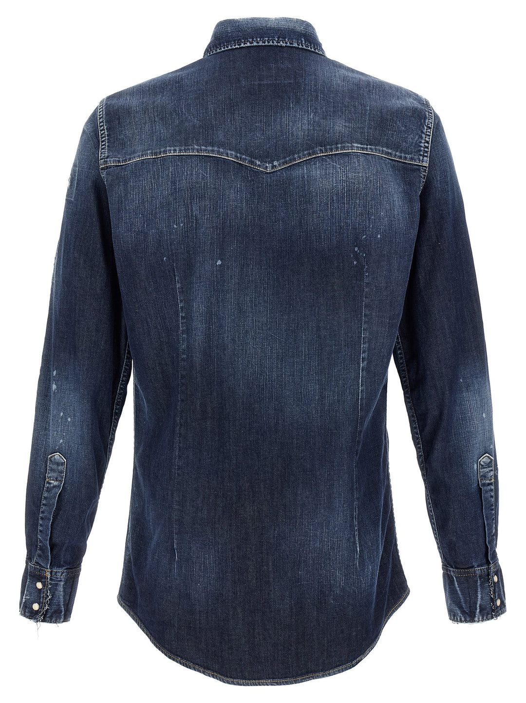 Dsquared2 Fashion Western Shirt and Blouse - Blue | 9374d53d6e3d45c7fa7f0b52b506b9d3ce2f235a