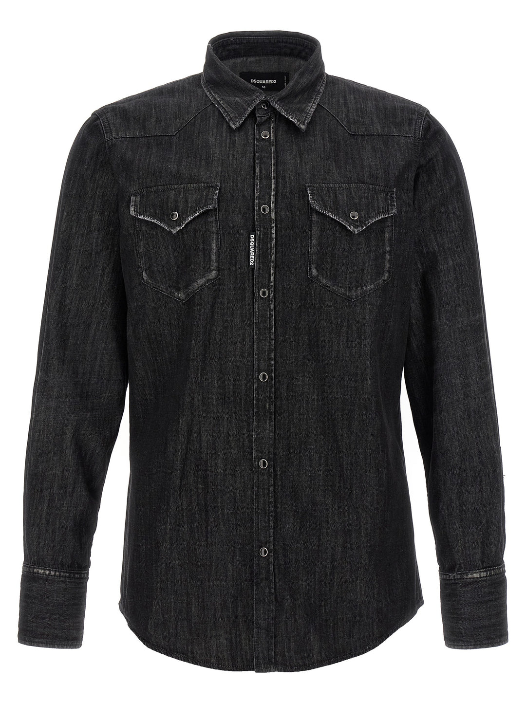 Dsquared2 Classic Western Shirt and Blouse - Black | 689b26adfc0c025fa1f3692dbc5bce247d2be288