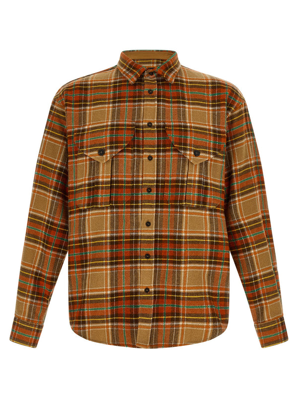 D2 Cottage Military Shirt And Blouse Orange