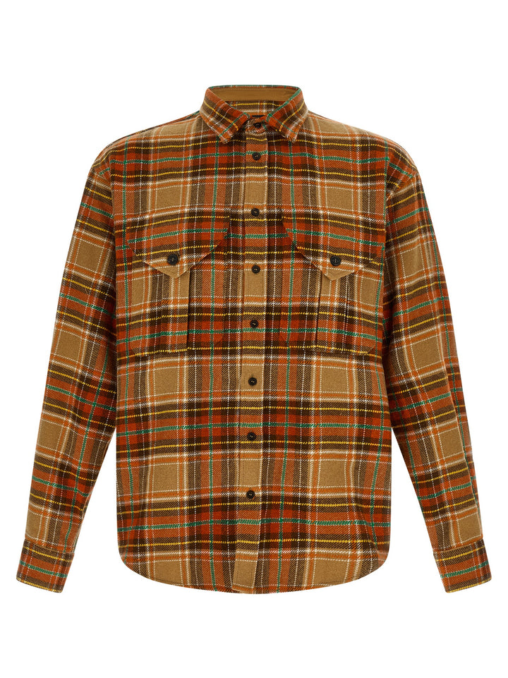 Dsquared2 D2 Cottage Military Shirt and Blouse - Orange | 69737cf08c765f799cdab537fe9d9d7169a6b873