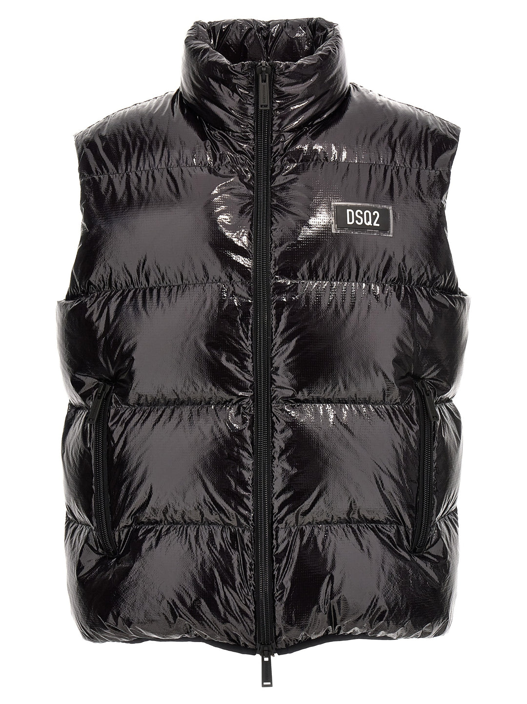 Logo Vest Gilet Black