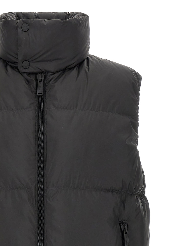 Dsquared2 D2 Upside Down Gilet - Black | 3f604b84b7ea9ed616d6dce536aab64648f59e34