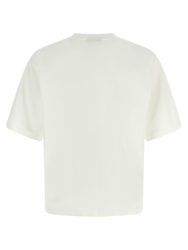 Dsquared2 Jacquard Logo Pocket T-shirt - White | 57e2f8ec26a9969cb75c61c800082e4f1fd16953