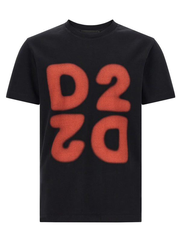 Printed T-Shirt Black