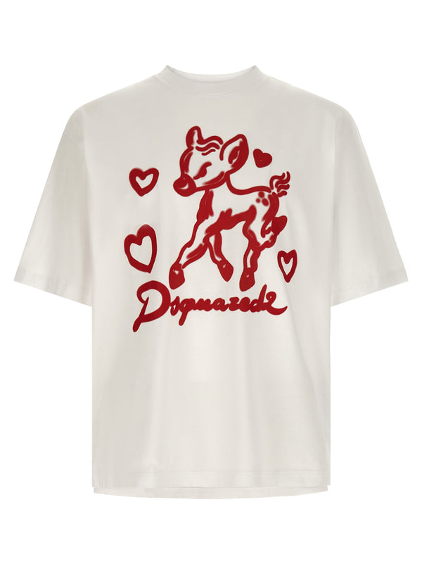Printed T-Shirt Red