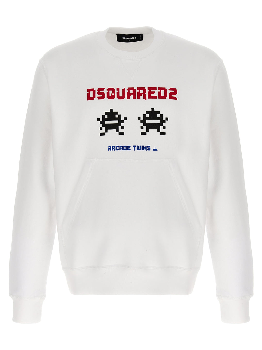 Dsquared2 Cool Fit Sweatshirt - White | 3c9cdac441ad0eea3eaea2efd5bf5d41bedca4a8
