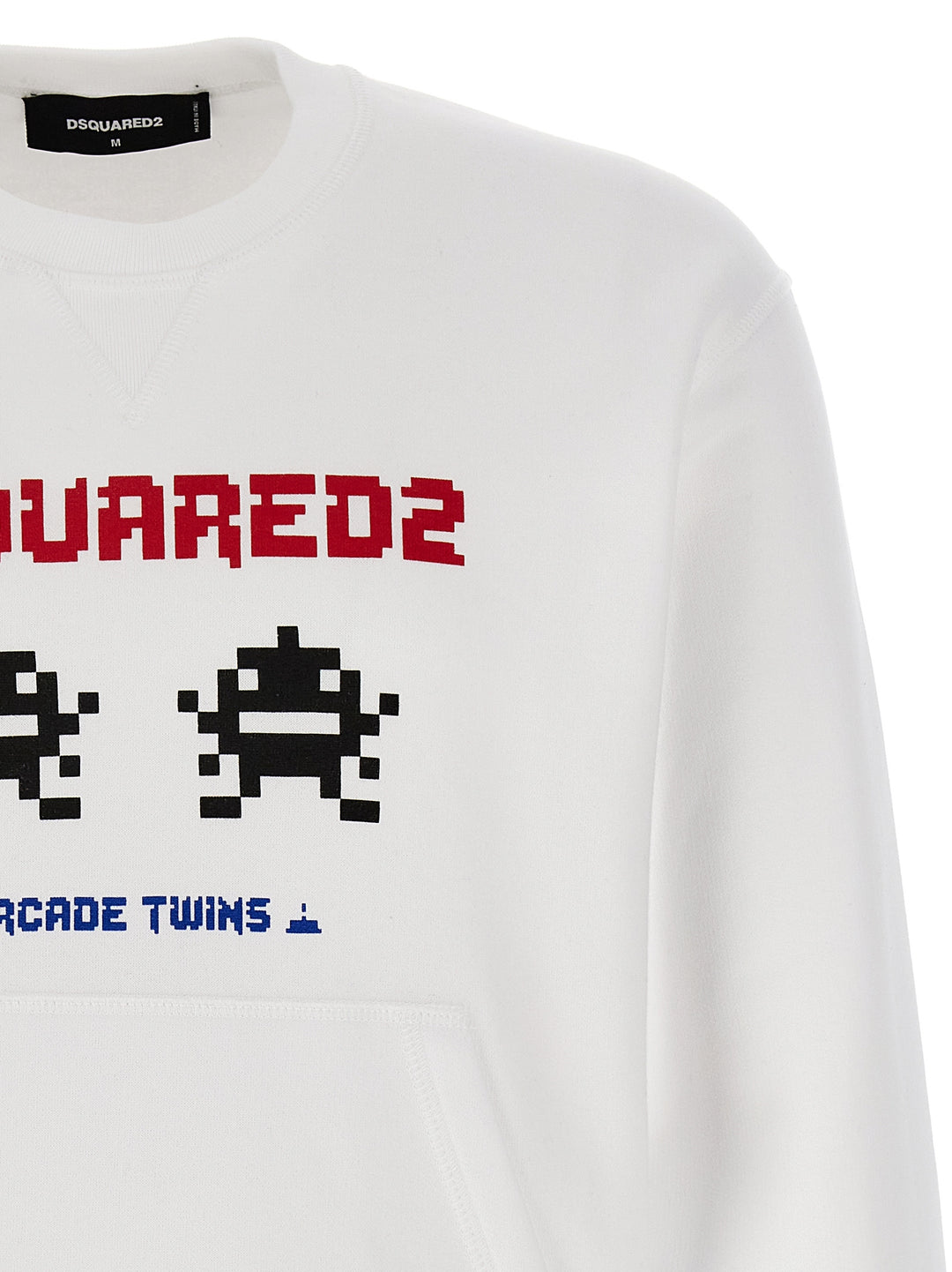 Dsquared2 Cool Fit Sweatshirt - White | 6f77c91bcf9686cf38531cc4bb8f0e663d2f34bf
