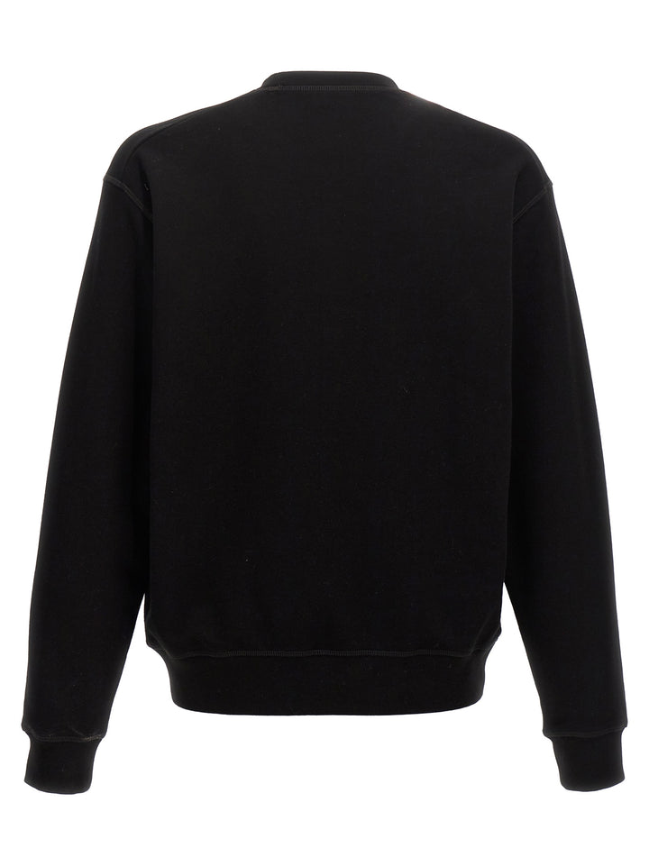 Logo Print Sweatshirt Black