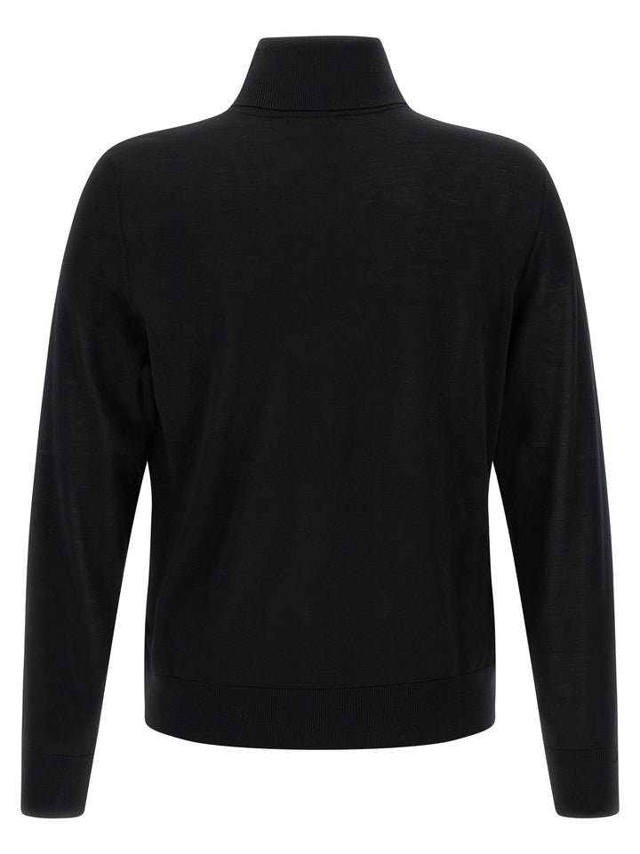 Dsquared2 Wool Turtleneck Sweater Sweaters and Cardigans - Black | 7f7b57af840010e0da27dbfd21e8f8b6b1c1a979