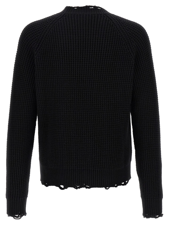 Dsquared2 Destroyed Sweaters and Cardigans - Black | 9da4cb692667f4dcccecfed54e3a380cf8d1e073