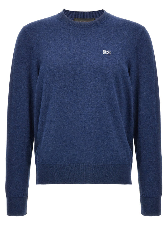 Crewneck Sweaters And Cardigans Blue
