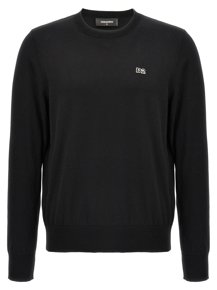 Crewneck Sweater, Cardigans Black