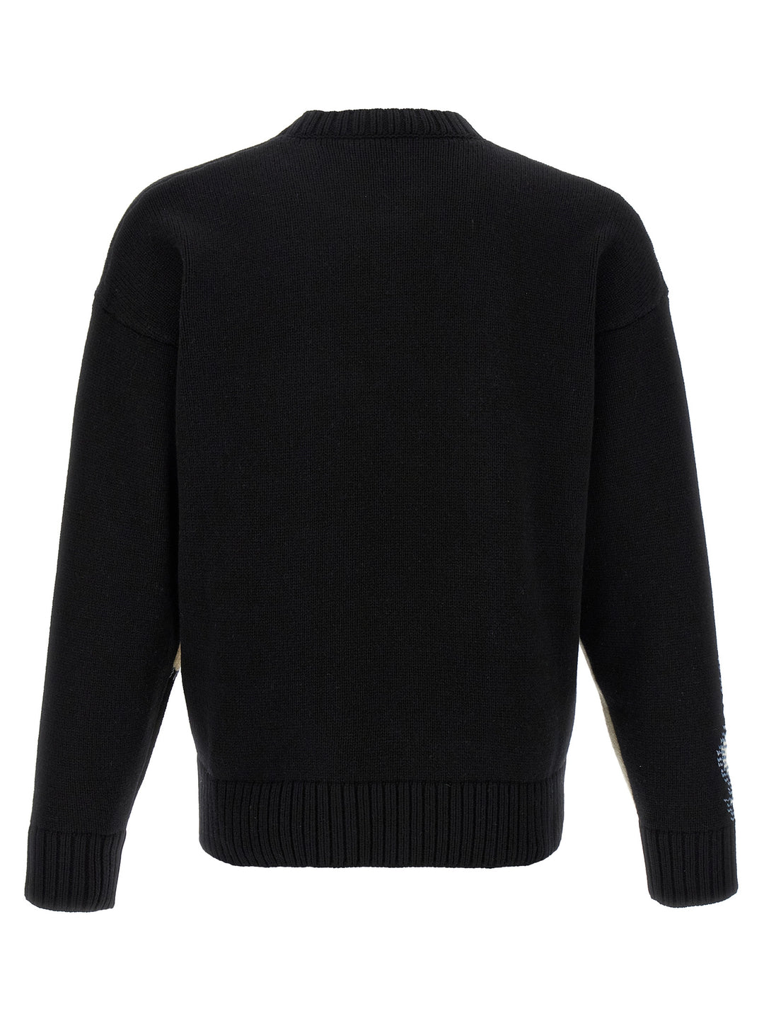 Dsquared2 Two-Tone Sweater Sweaters and Cardigans - White/Black | 25150cdb5c39f03313bbc5027db0166774c10d3d