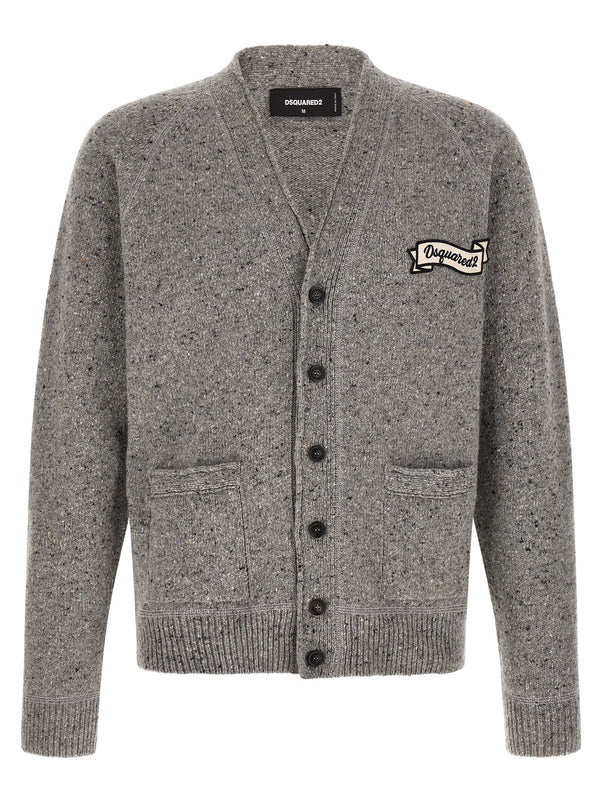 Basic Dsquared2 Sweaters And Cardigans Gray