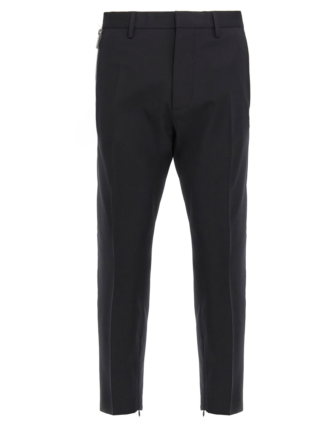 D2 Headquarter Skinny Techno Pants Black