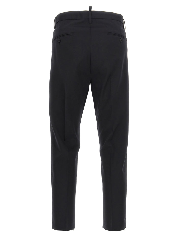 D2 Headquarter Skinny Techno Pants Black