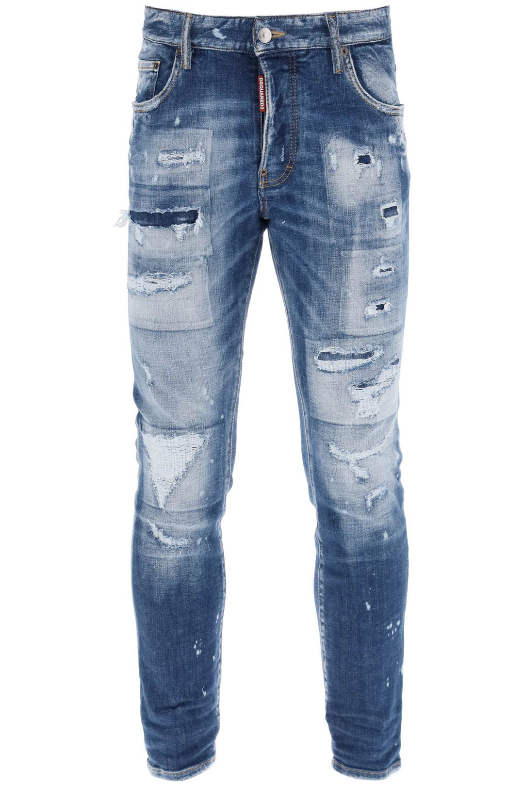 Jeans Skater Effetto Destroyed