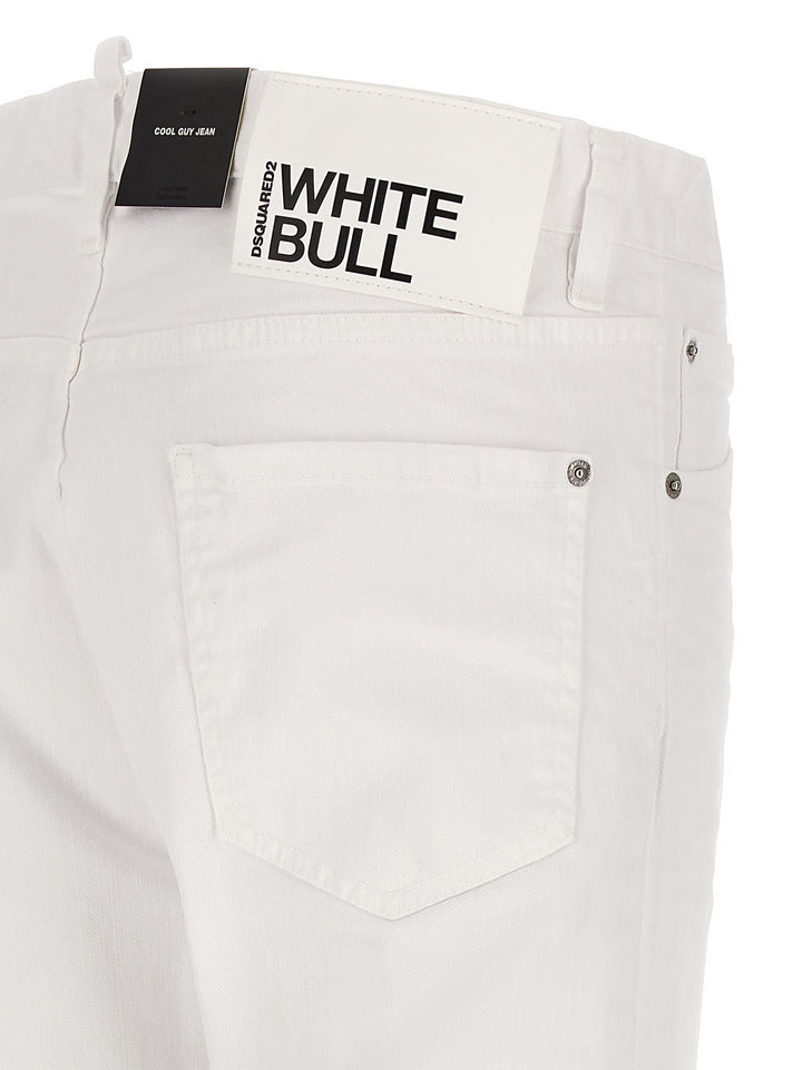 Cool Guy Jeans White