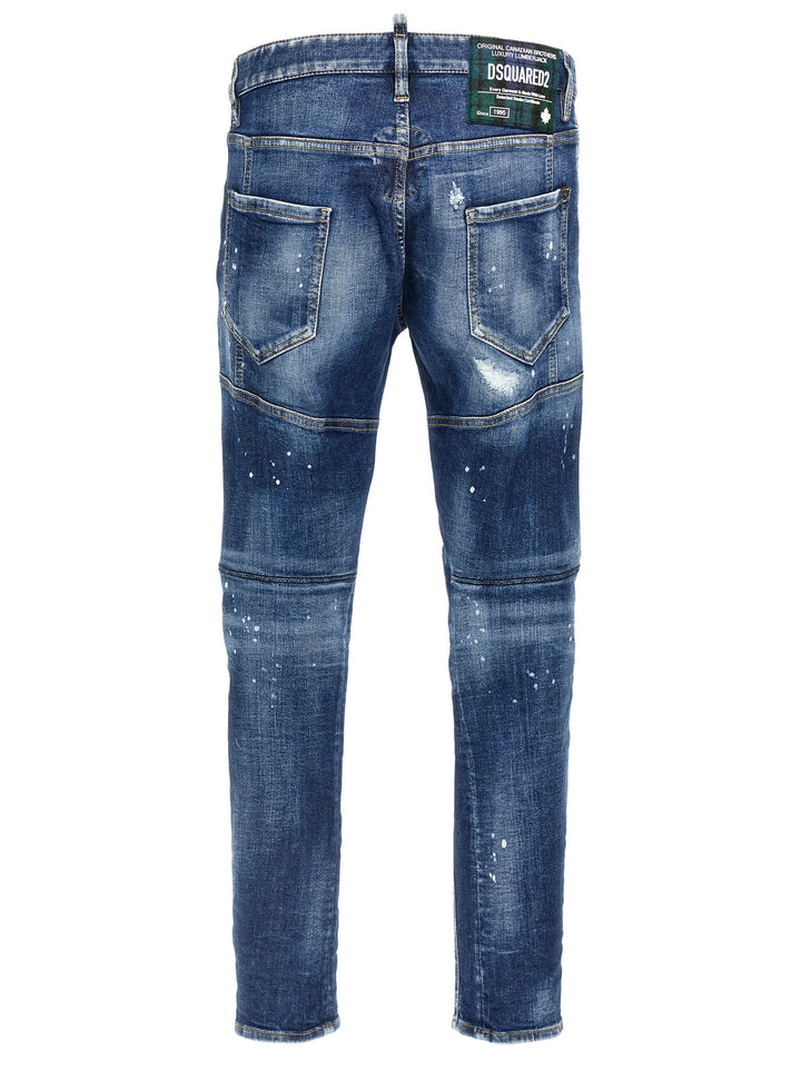 Tidy Biker Jeans Blue