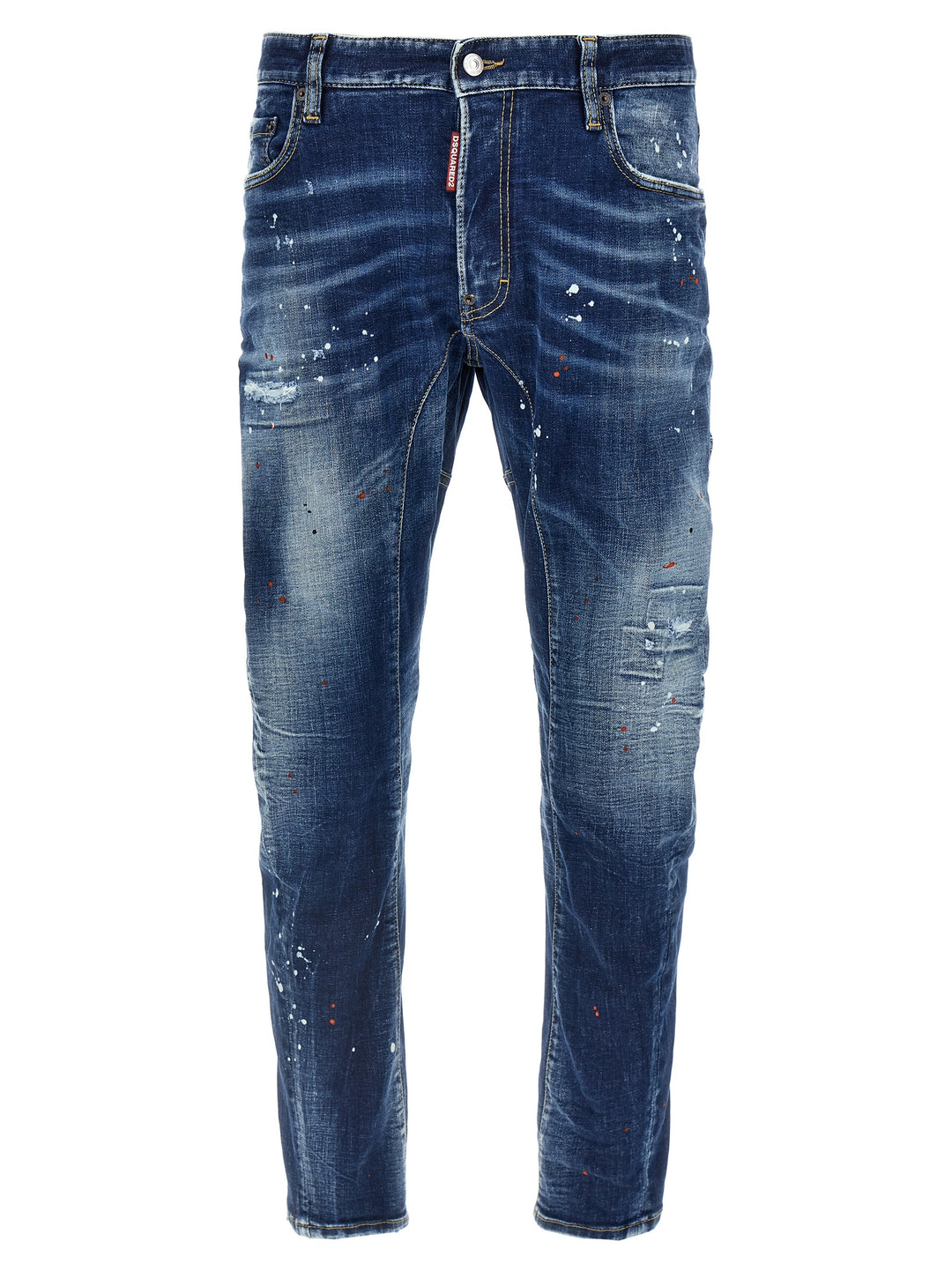 Dsquared2 Tidy Biker Jeans - Blue | f4e67478eee1b0ecb241ca173623093942e94a09