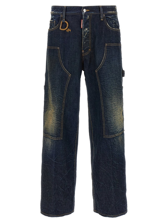 Loose Carpenter Jeans Blue