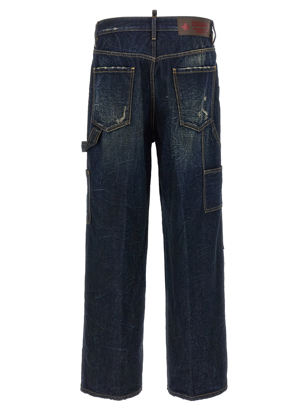 Dsquared2 Loose Carpenter Jeans - Blue | 76bde61a2e731e52a2a3e941ad83292ac5043f9f