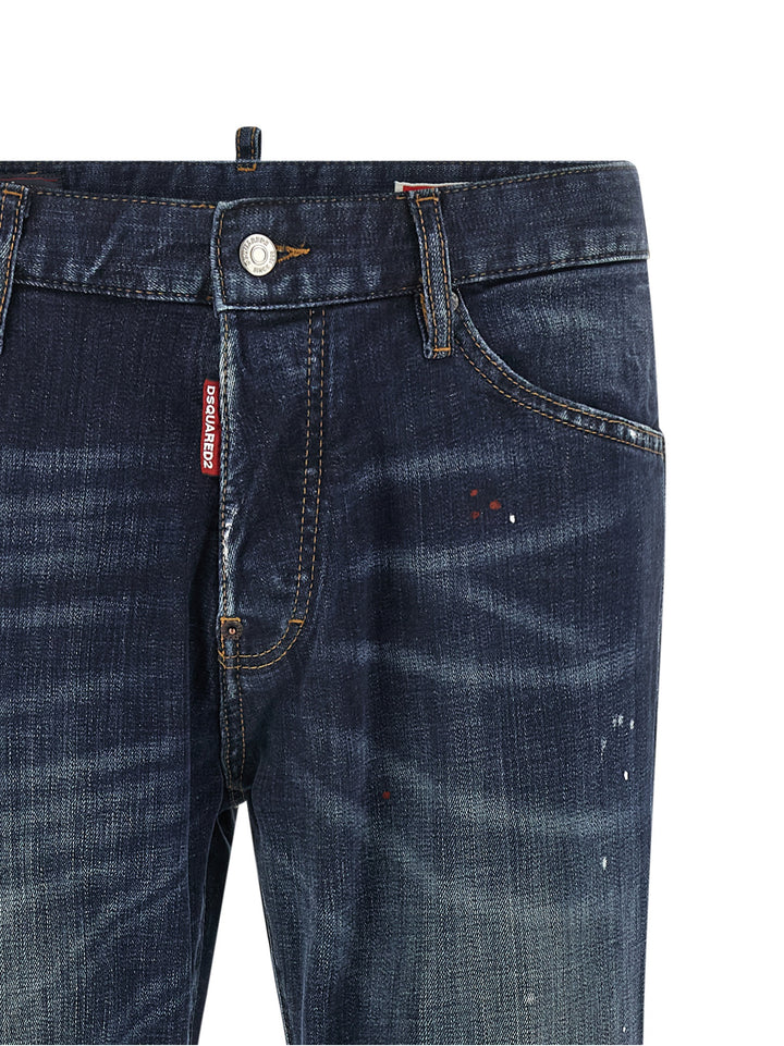 Dsquared2 Teddy Jeans - Blue | c4657b38e691b2bdd9b0b7d019a50f689bb42fdc