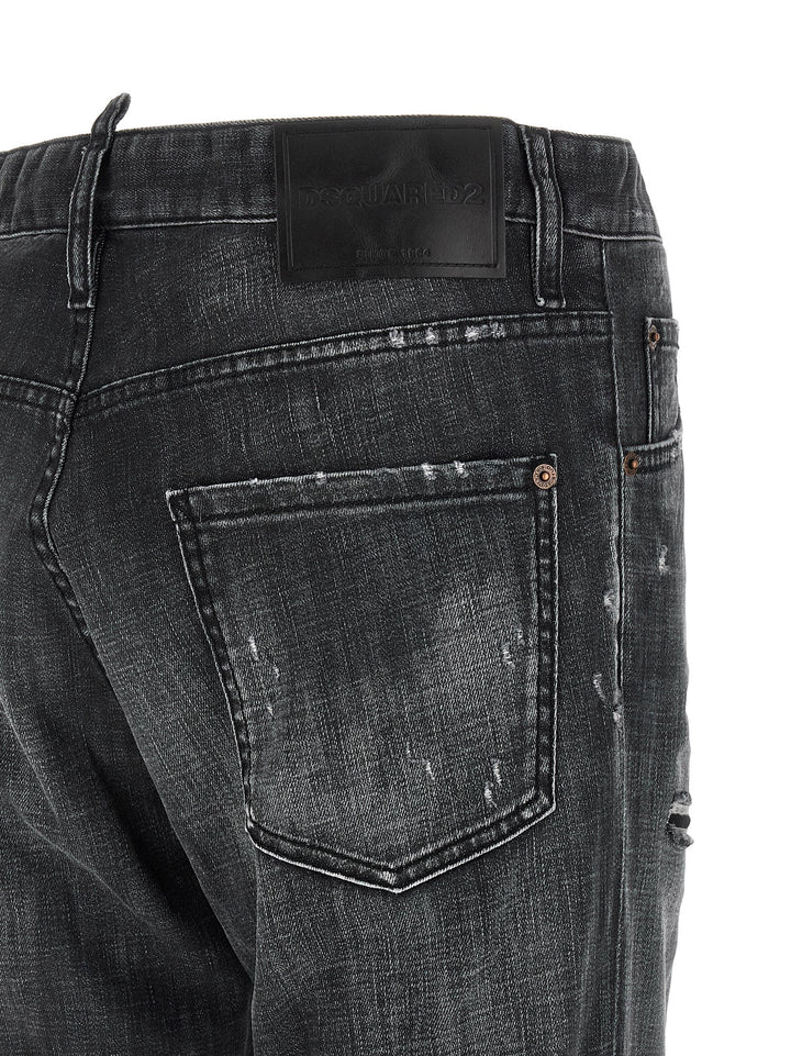 Dsquared2 Teddy Jeans - Black | c7c86b05f3a9bc284f2cffcfd2aaf8921abea136