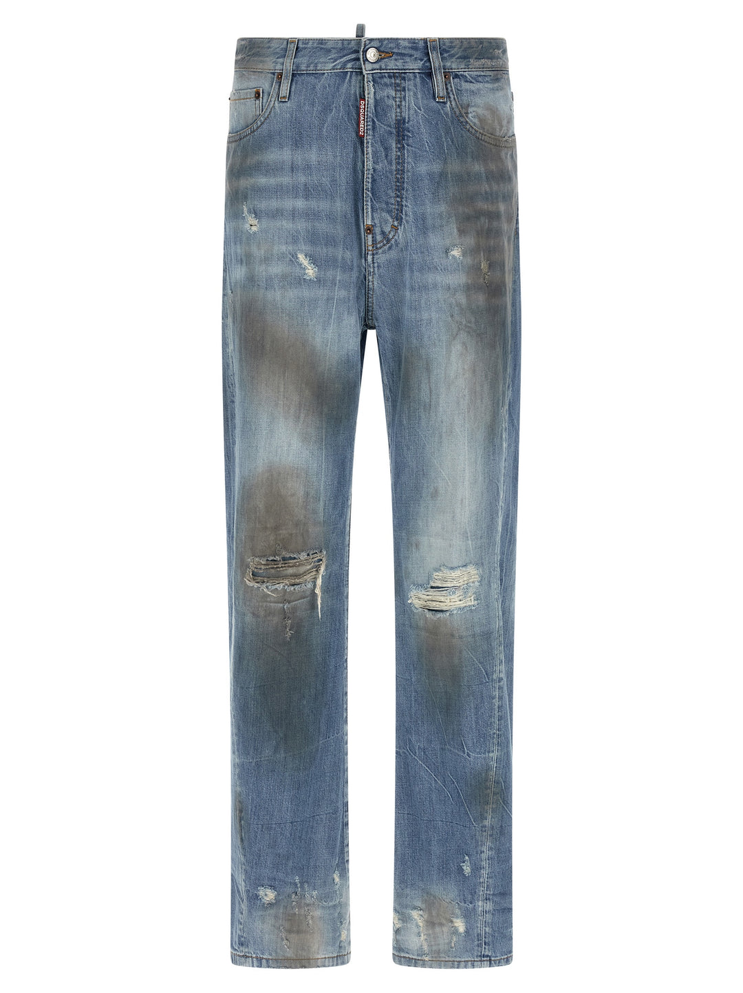 Dsquared2 Loose Twisted Jeans - Blue | df6dc6346720c21b984bce4e2e1c0d9e14569fb0
