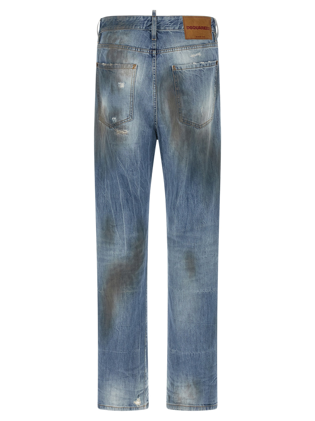Dsquared2 Loose Twisted Jeans - Blue | aa7813106dd96dd11e86d61ed61234b9cd4bc026