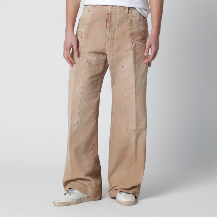 Dsquared2 Pants - Beige | 8d78d57534e5dc5b566d5f52d58d3016aafac593