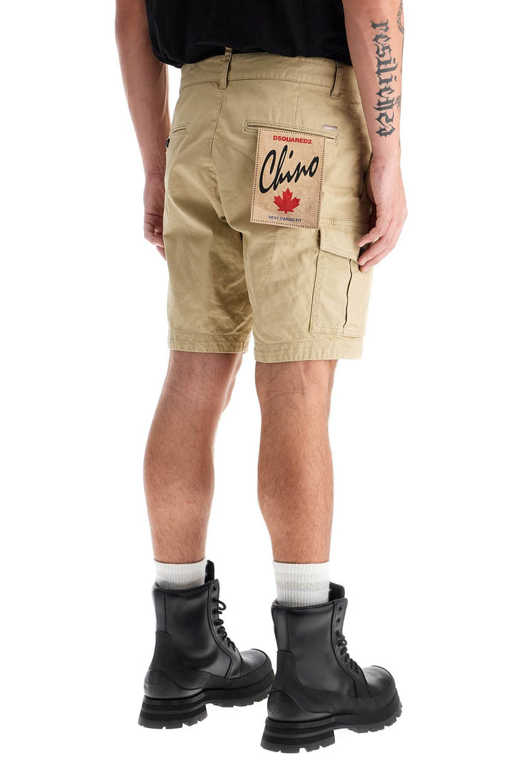 Sexy Cargo Bermuda Shorts For