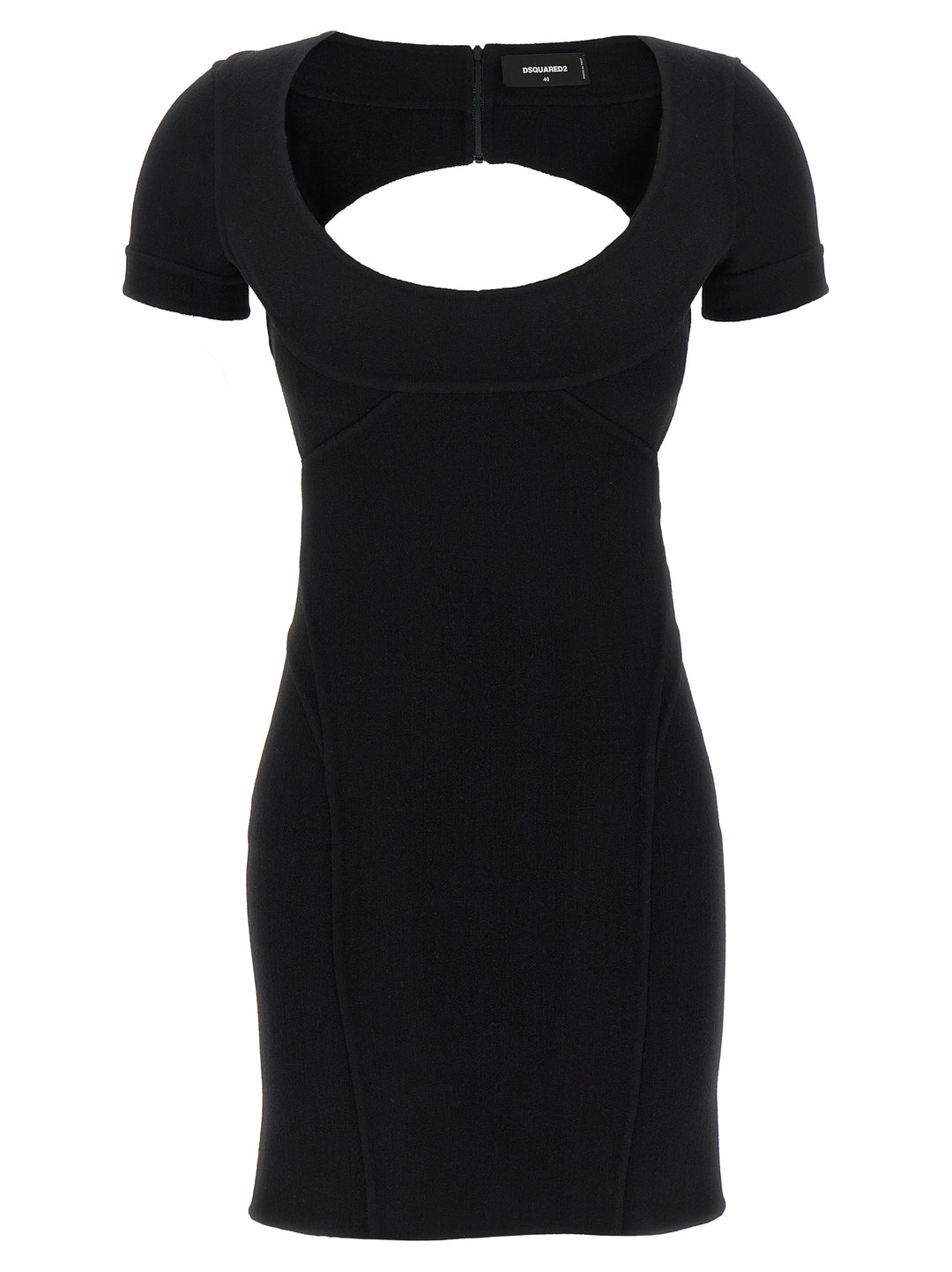 Dsquared2 Bodycon Cut Out Dresses - Black | 58d4a7b0c9dad8edacbebf11cd3c9439fb935d4b