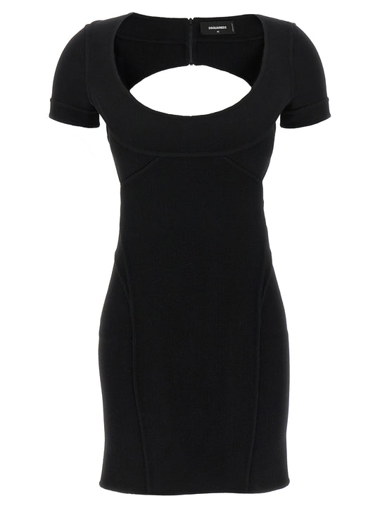 Bodycon Cut Out Dresses Black