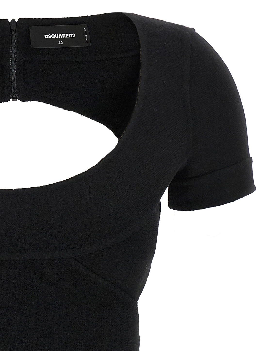 Dsquared2 Bodycon Cut Out Dresses - Black | 01ee8e74034dab9fac43c82c23fc80baaaef07aa