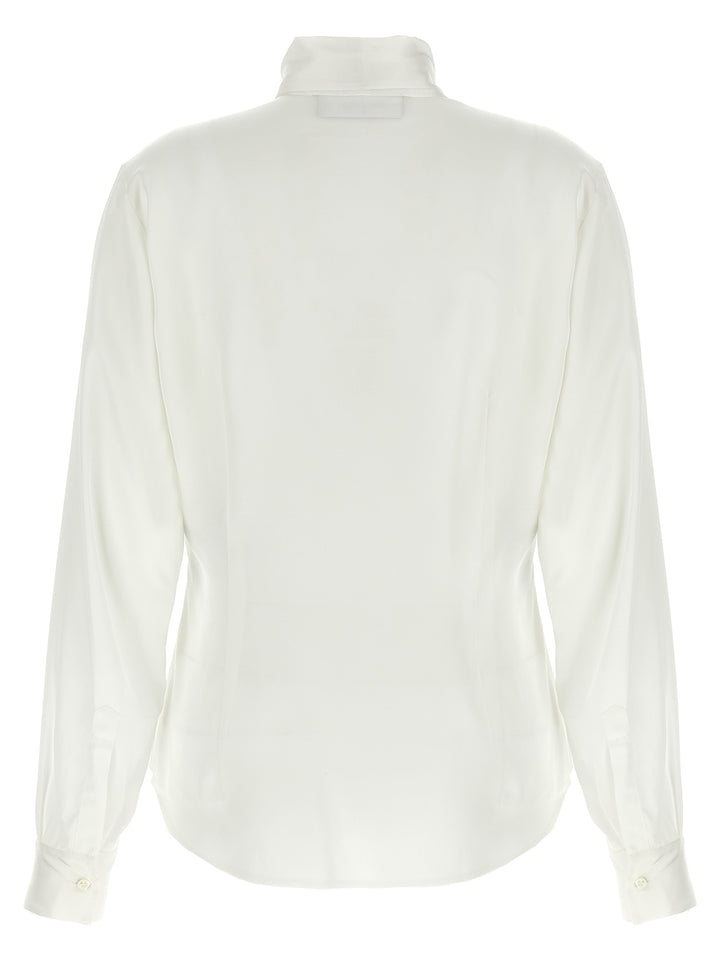 Paris Bow Shirt, Blouse White