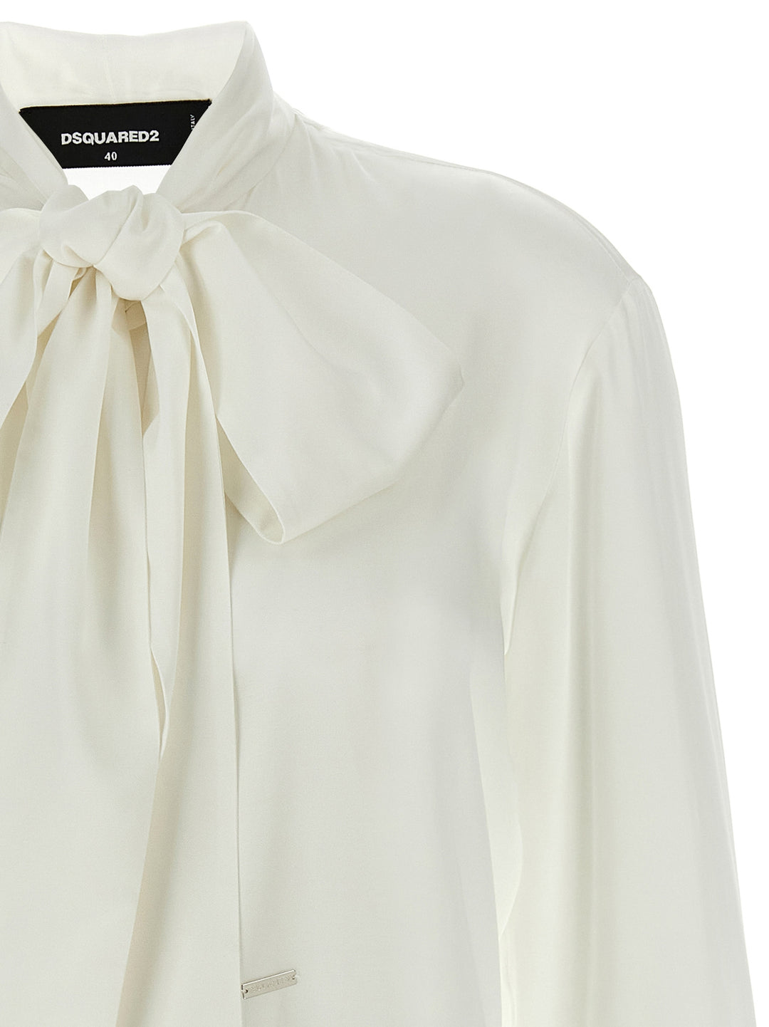 Paris Bow Shirt, Blouse White