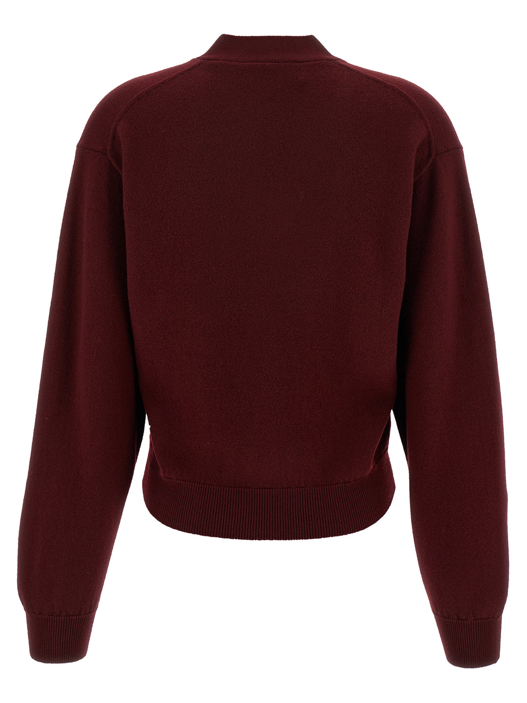 Dsquared2 Cropped Sweater Sweaters and Cardigans - Bordeaux | 298d777597f7e19f52b6622b16de6ebccfd38293