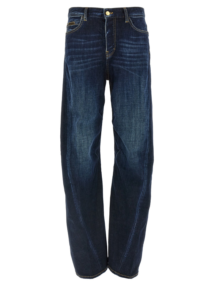 Dsquared2 D2 Twisted Jeans - Blue | 8c65eba65fba1f10224df25cf34f4864fb28245d