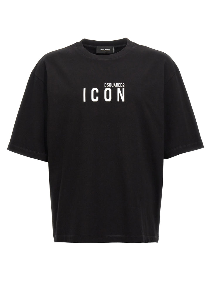 Logo Print T-Shirt Black