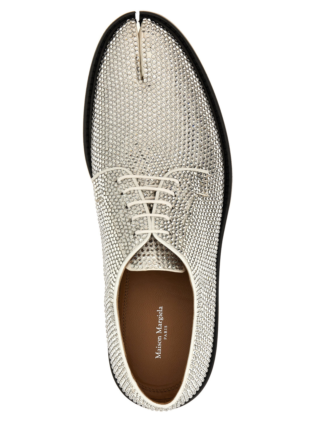 Maison Margiela Tabi Lace Up Shoes - Silver | c5a54b702ad7fb2382cbe5815364c22384b4ecce