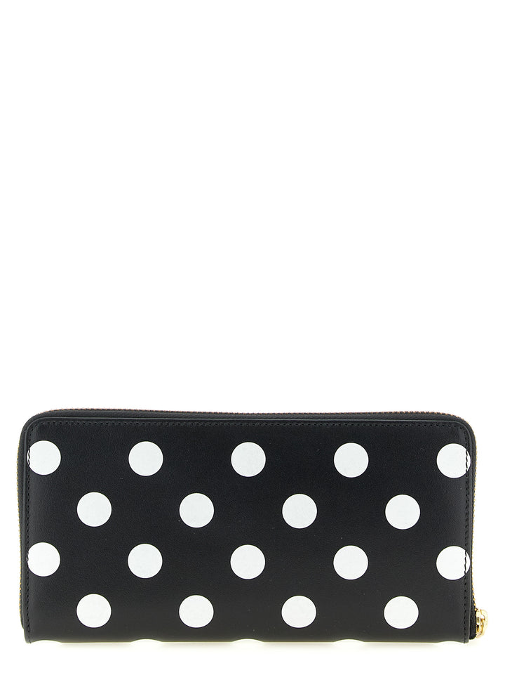 Comme Des GarçOns Wallet Polka Dots Printed Wallets and Card Holders - White/Black | aa8e0c41d362d0e41c651c1d7602720747a300af