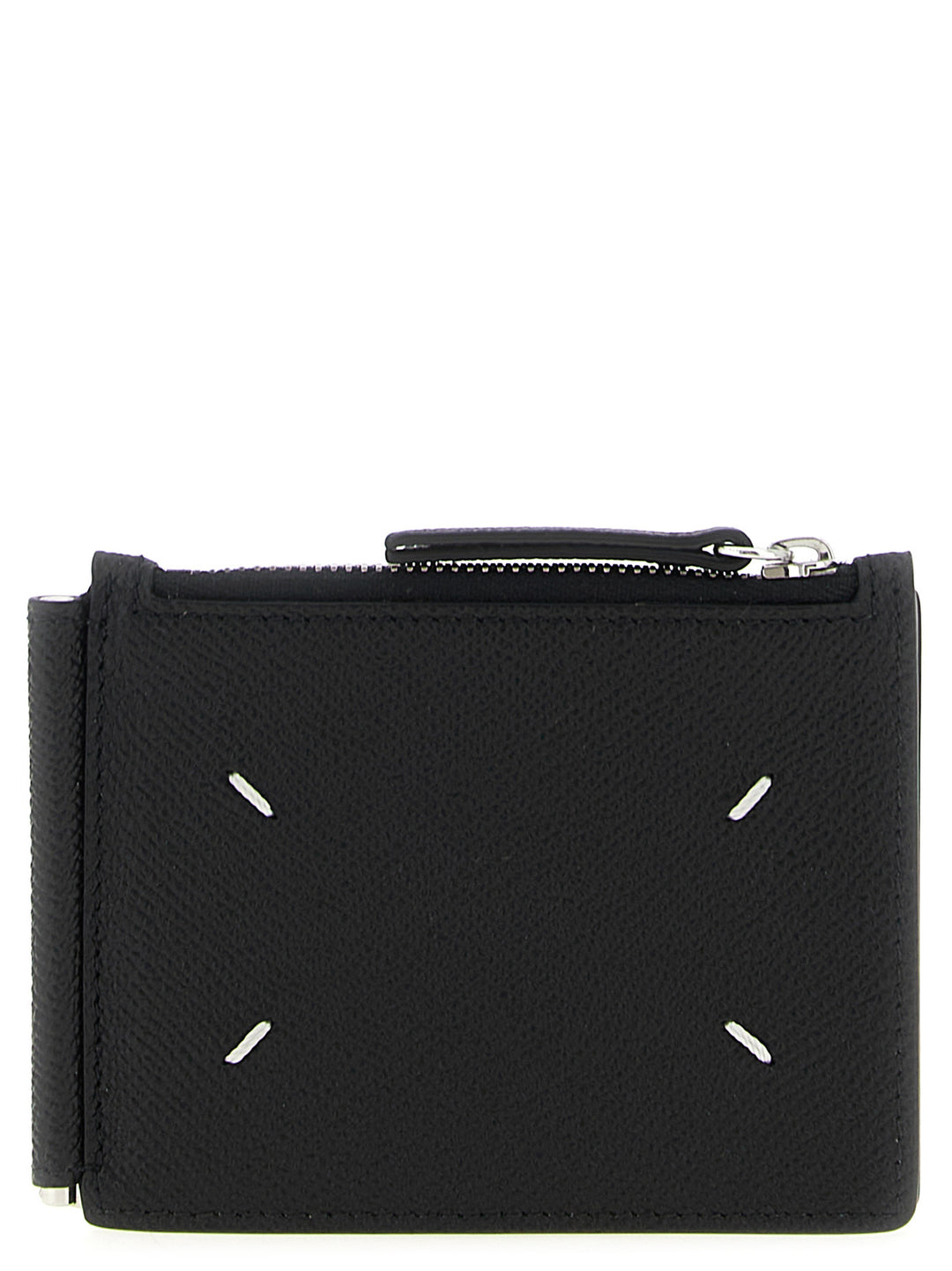 Maison Margiela Logo Wallet Wallets and Card Holders - Black | 7e9749a40809aff41e54f6c1a94860f73ba7ae8f
