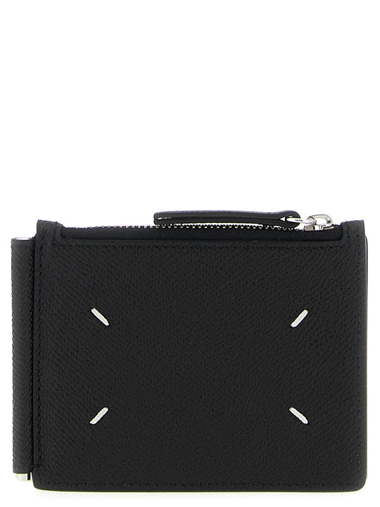 Logo Wallet Wallets And Card Holders Black