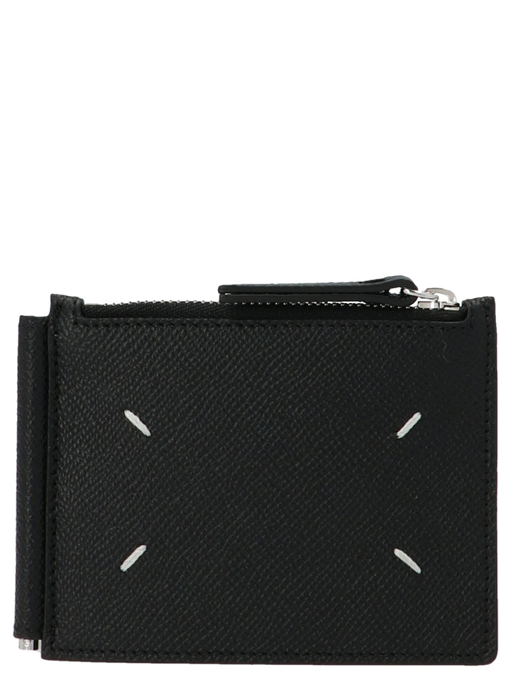 Logo Wallet Wallets, Card Holders Black