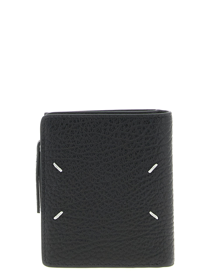 Maison Margiela Flap Wallet Wallets and Card Holders - Black | 2b591c0cd507fca8bad818b9e08bae328bf7bced