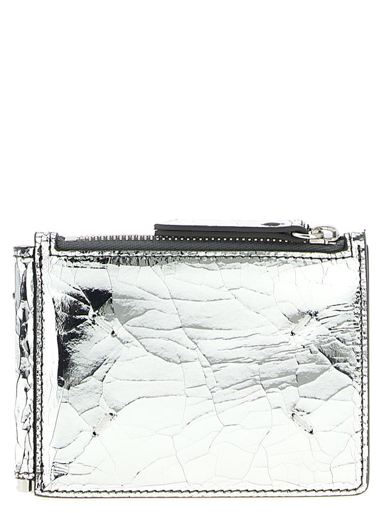 Bifold Wallet Wallets And Card Holders Silver