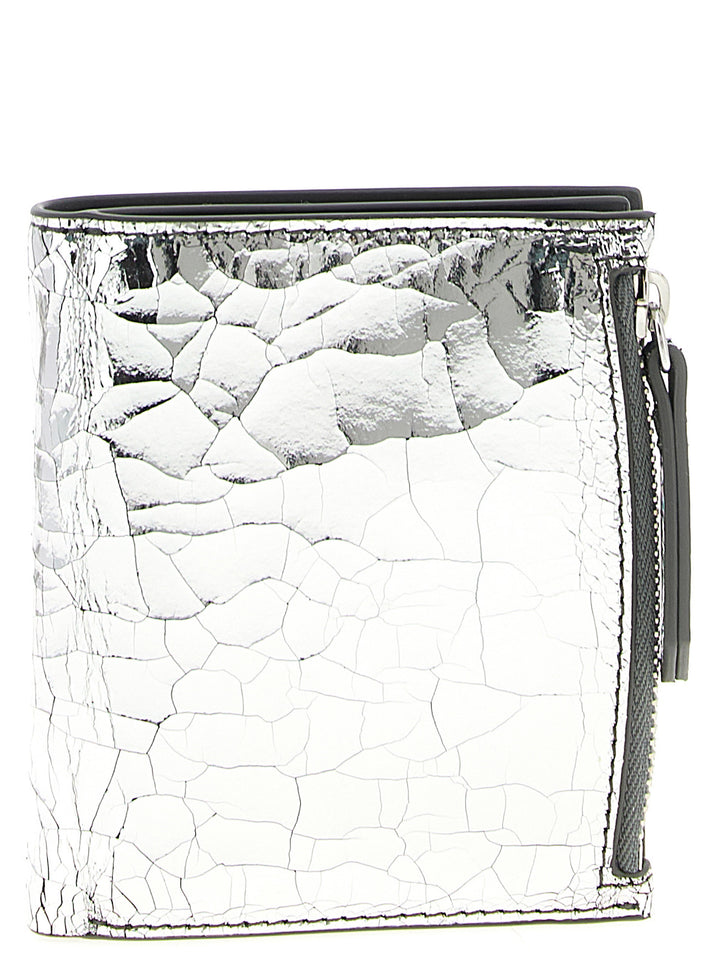 Maison Margiela Broken Mirror Wallet Wallets and Card Holders - Silver | 38a252ba8e71f241b2fb116b1b277fe822aaeab0